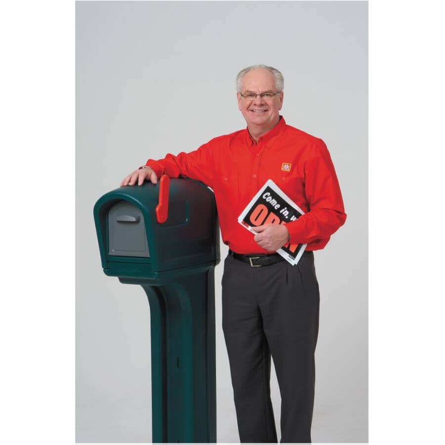 Spruce Standing Rural Mailbox