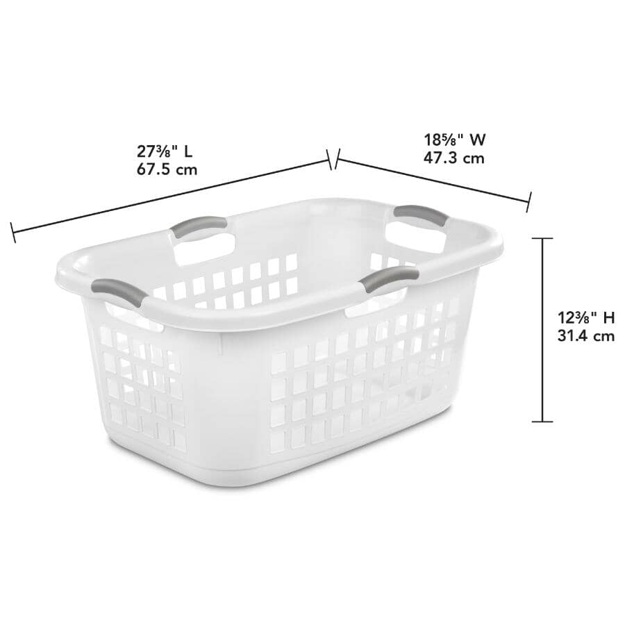 Bushel Ultra Laundry Basket - White, 71 L