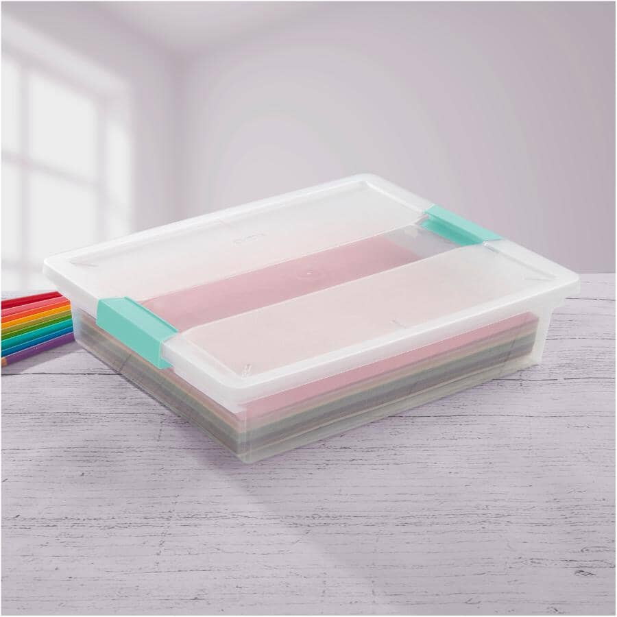 Large Clip Storage Box - Clear