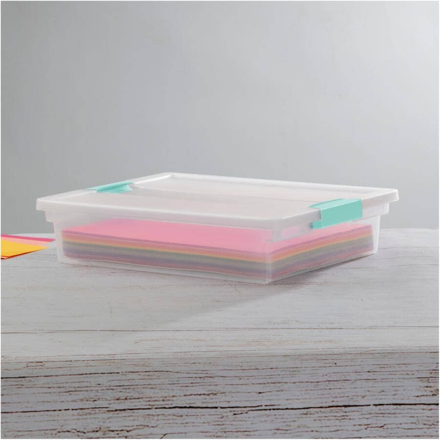 Large Clip Storage Box - Clear