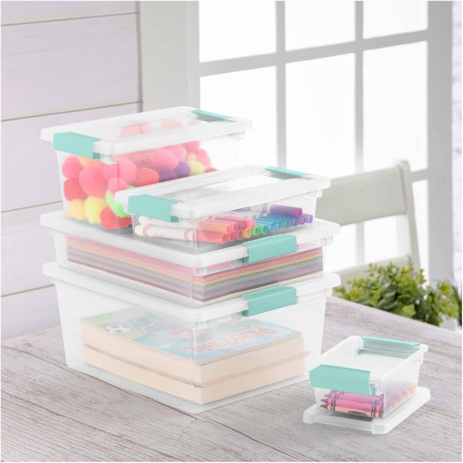 Large Clip Storage Box - Clear