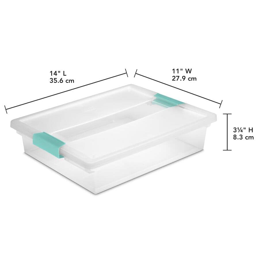 Large Clip Storage Box - Clear