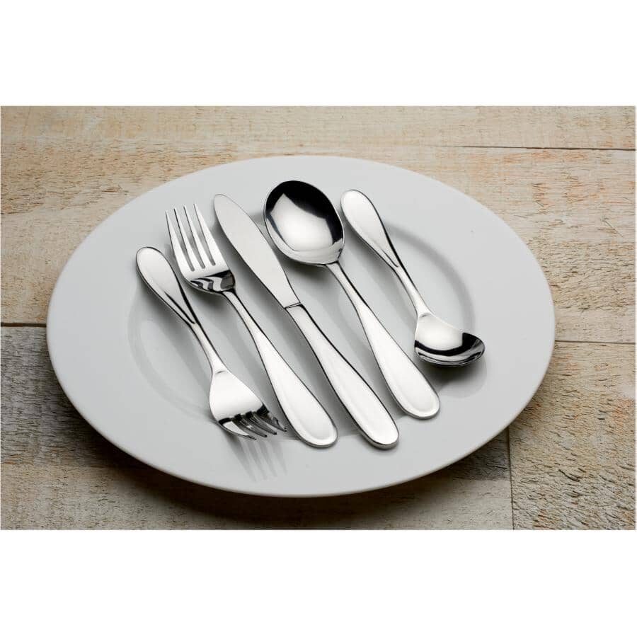 20 Piece Stainless Steel Brighton Flatware Set