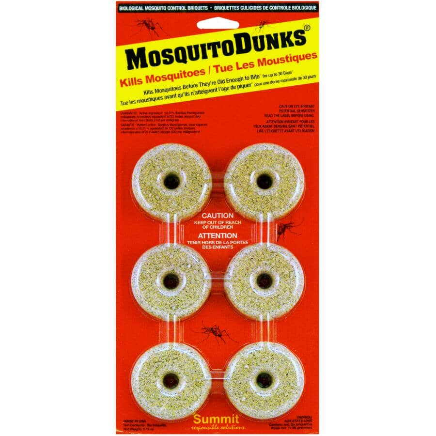 Mosquito Dunks Larvicide - 6 Pack