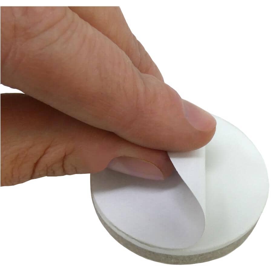 1" Super Sliders Felt Pads with Gorilla Glue Technology, Beige - 16 Pack