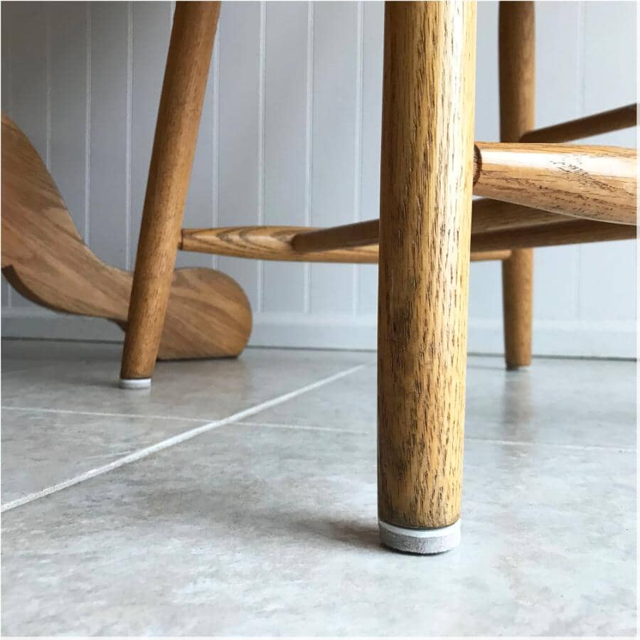 1" Super Sliders Felt Pads with Gorilla Glue Technology, Beige - 16 Pack