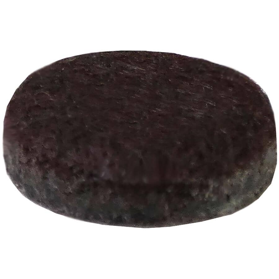 3/4" Round Felt Pads with Gorilla Glue Technology, Brown - 16 Pack