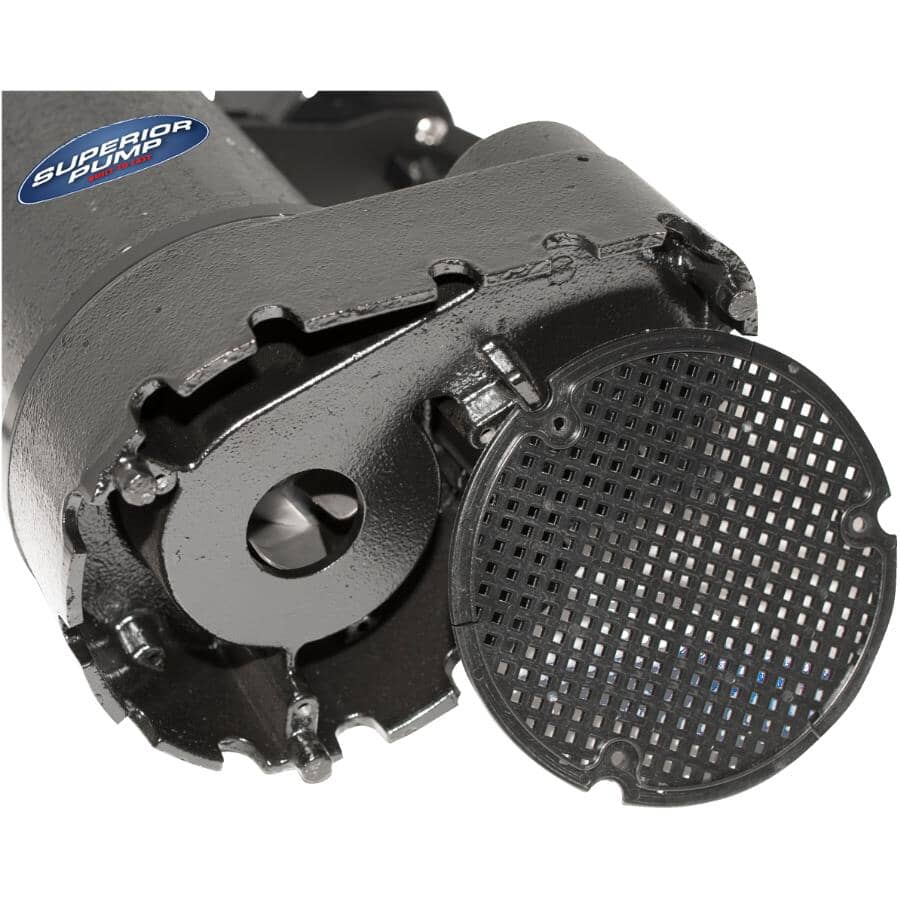 1/3 HP Submersible Cast Iron Sump Pump - with Vertical Float Switch