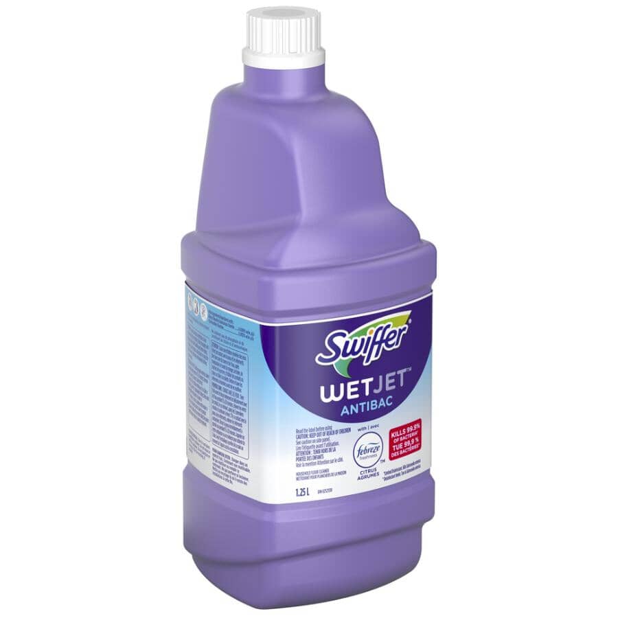 Citrus and Light WetJet Antibacterial Floor Cleaner