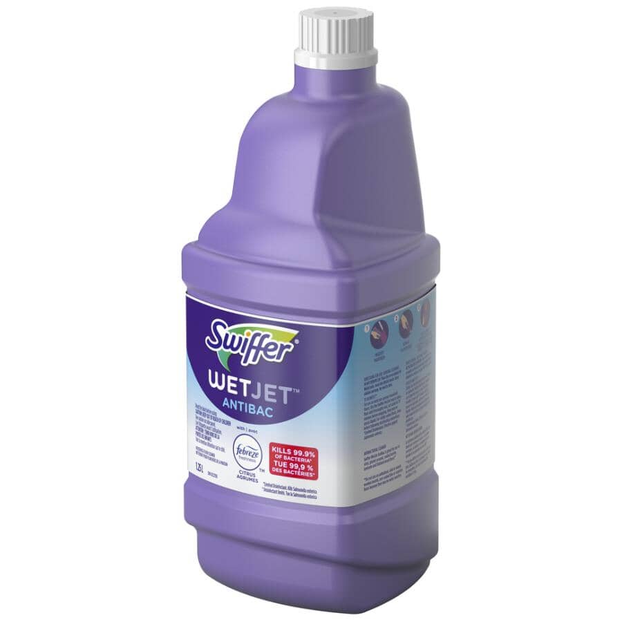 Citrus and Light WetJet Antibacterial Floor Cleaner