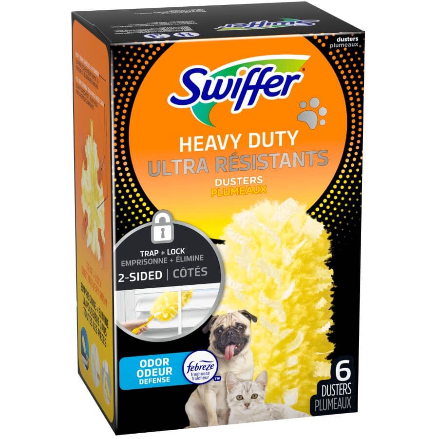Heavy Duty Pet Duster Refills with Febreze - 6 Pack