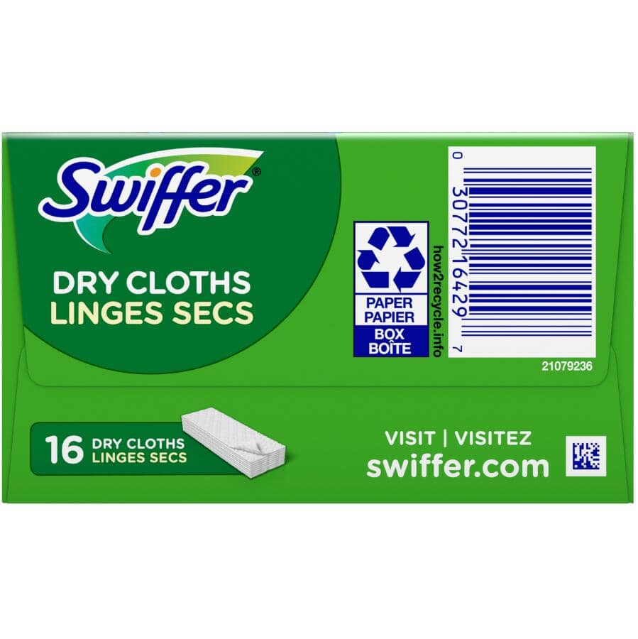 Sweeper Dust Floor Mop Refills - 16 Pack