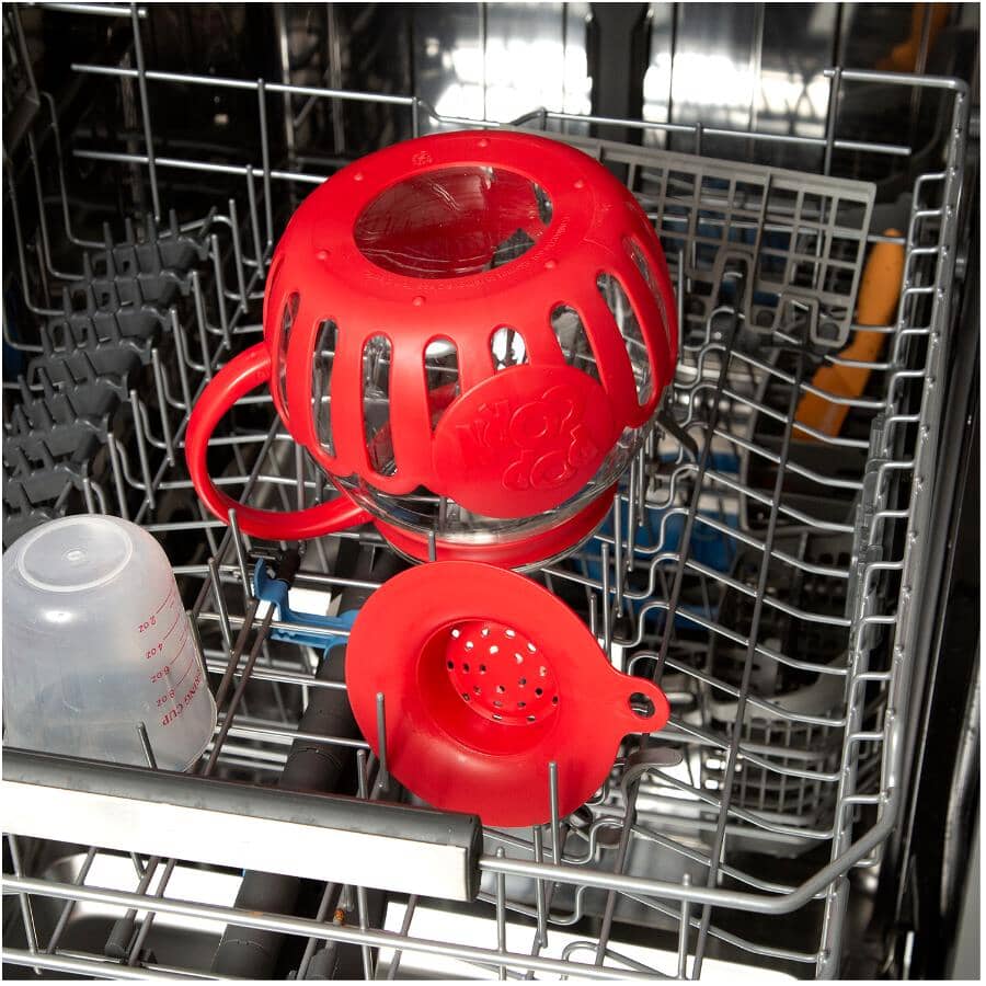 Glass Microwave Popcorn Popper - 1.5 Qt