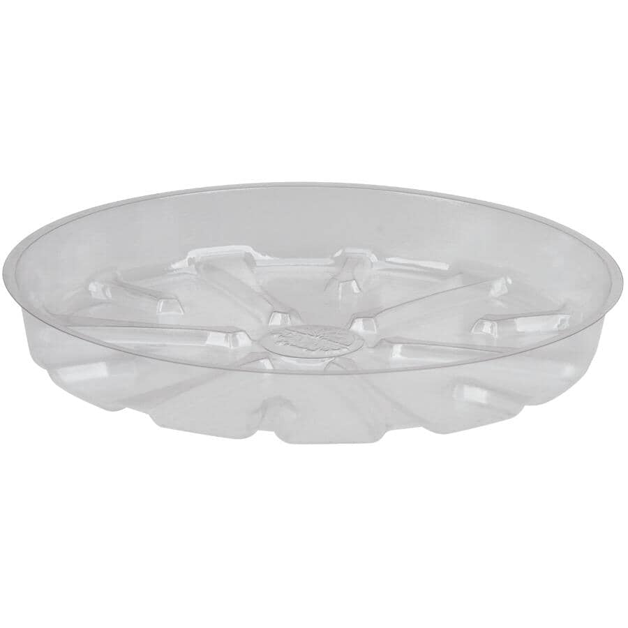 10" Clear Vinyl Plant Saucer