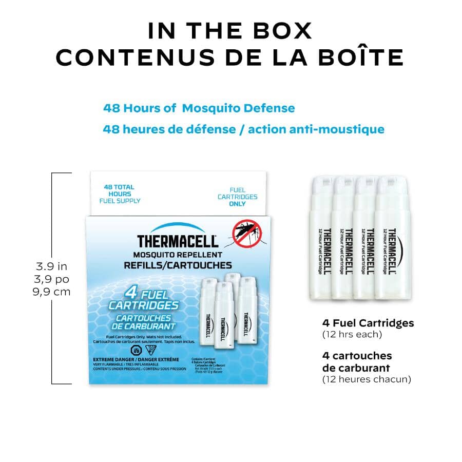 Fuel Cartridge Refills - 4 Pack