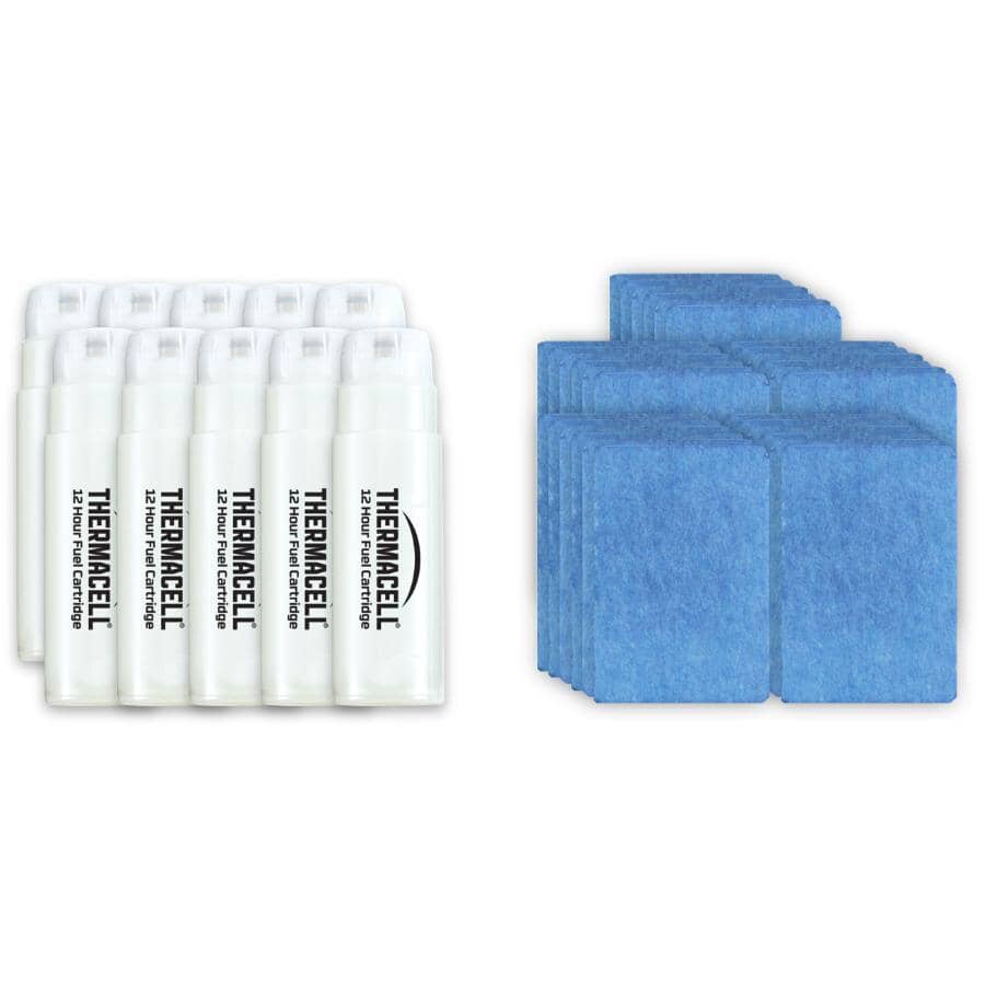 Original Mosquito Repellent Refills - 10 Cartridges & 30 Mats