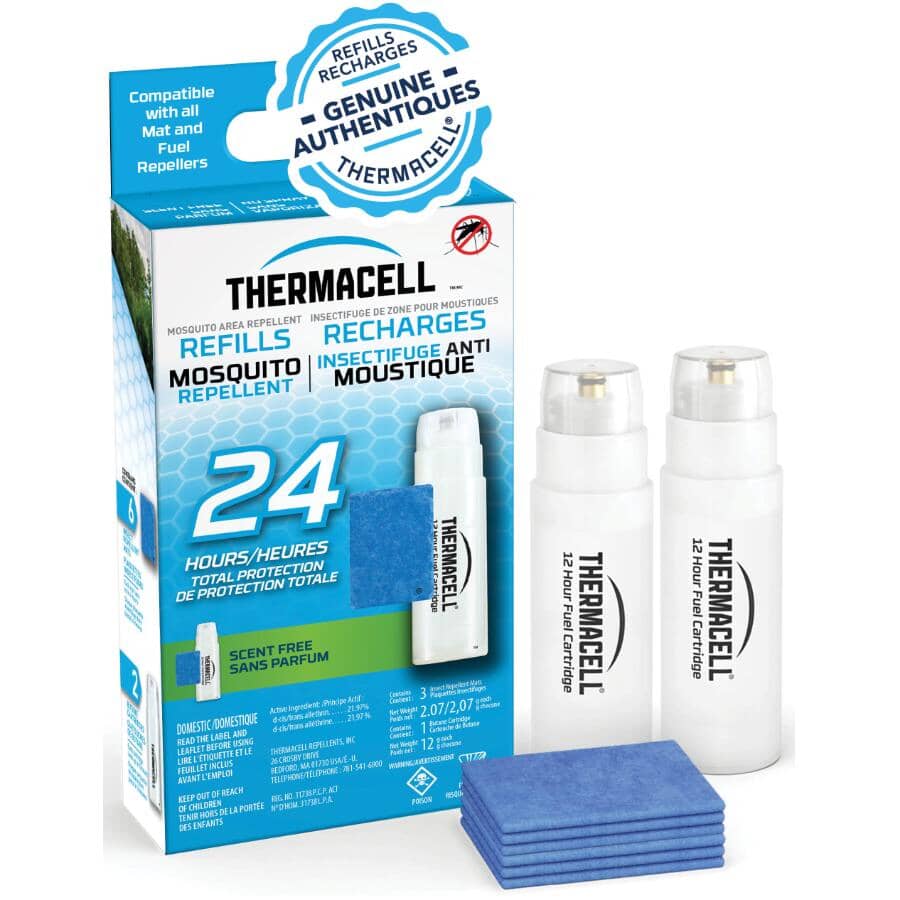 Original Mosquito Repellent Refills - 2 Cartridge & 6 Mats