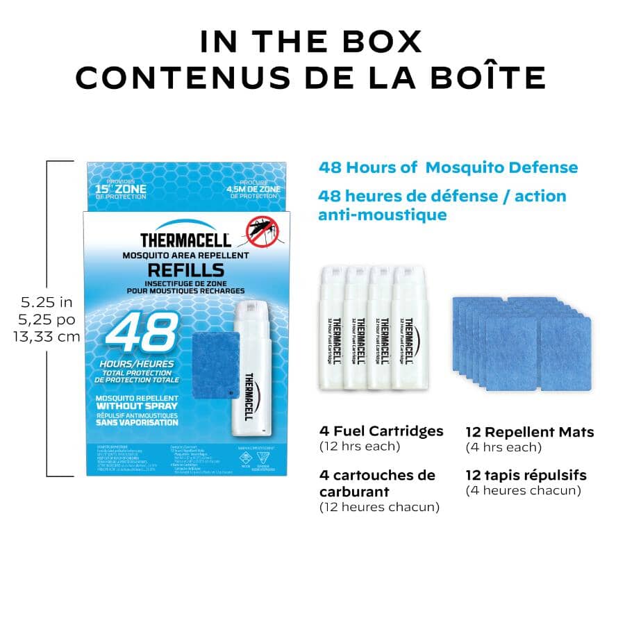 Original Mosquito Repellent Refills - 48 Hours