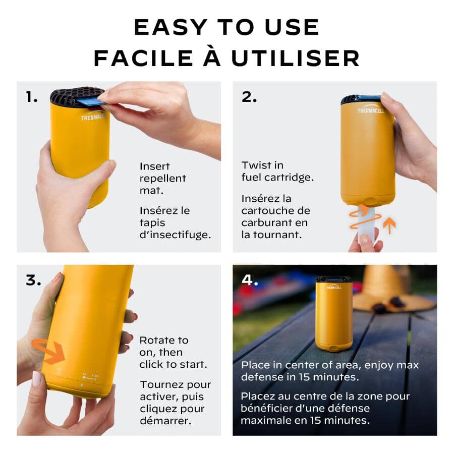 Patio Shield Mosquito Repeller - Citrus