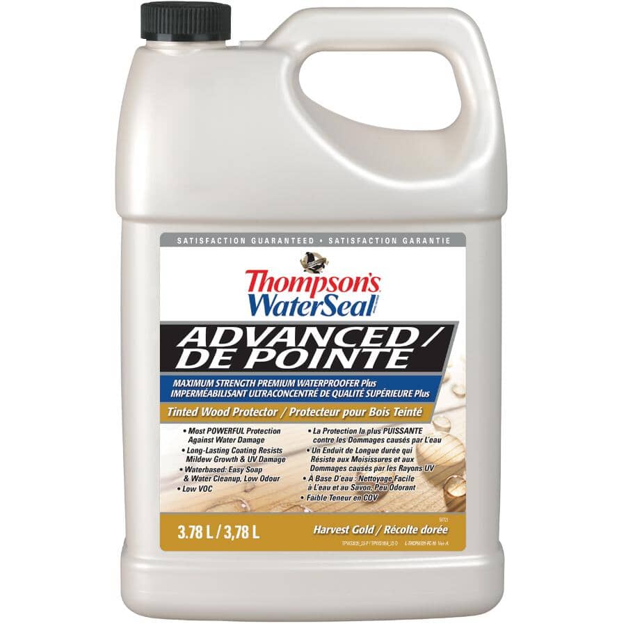 Advanced Premium Waterproofer Sealant - Harvest Gold, 3.78 L