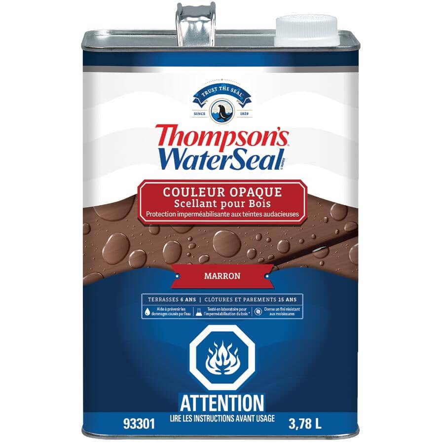 Solid Wood Stain - Chestnut Brown, 3.78 L