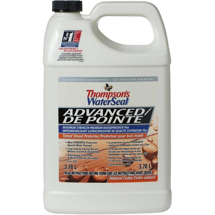 Waterproofer Tinted Low VOC Wood Protector - Cedar, 3.78 L