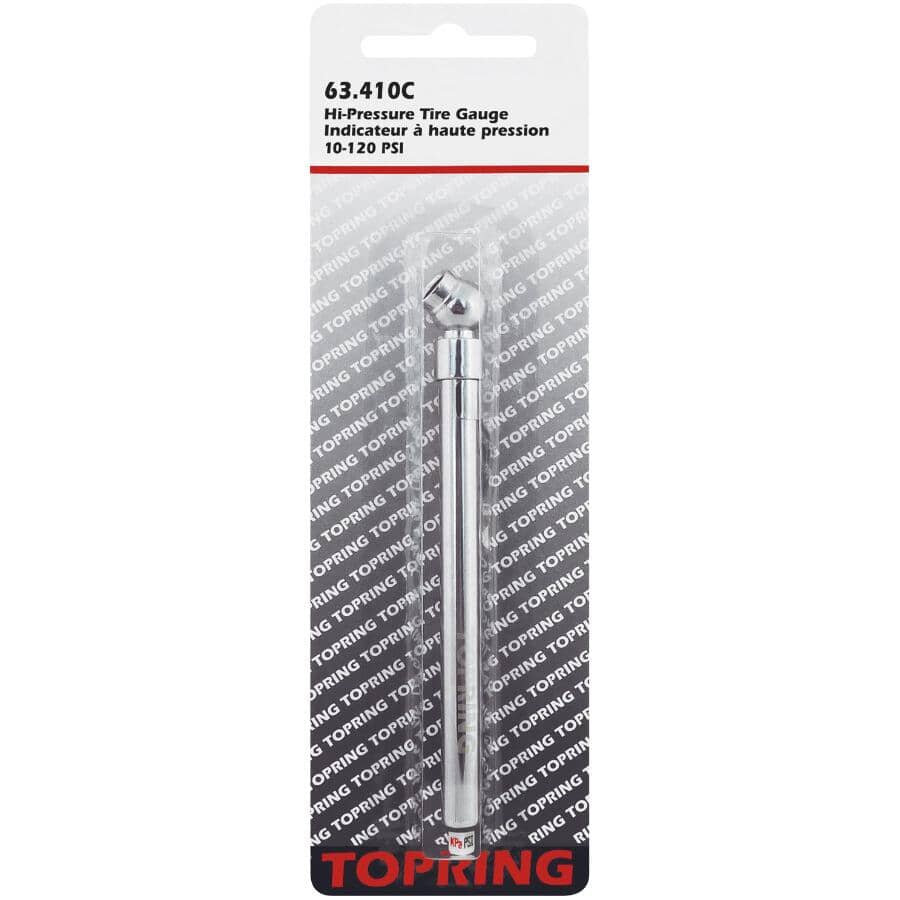 10-120 PSI High Tire Pressure Gauge