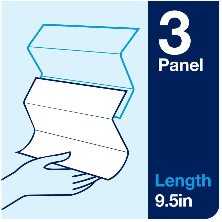 Premium Soft Multi Fold Paper Towels - 250 Sheets, 12 Pack