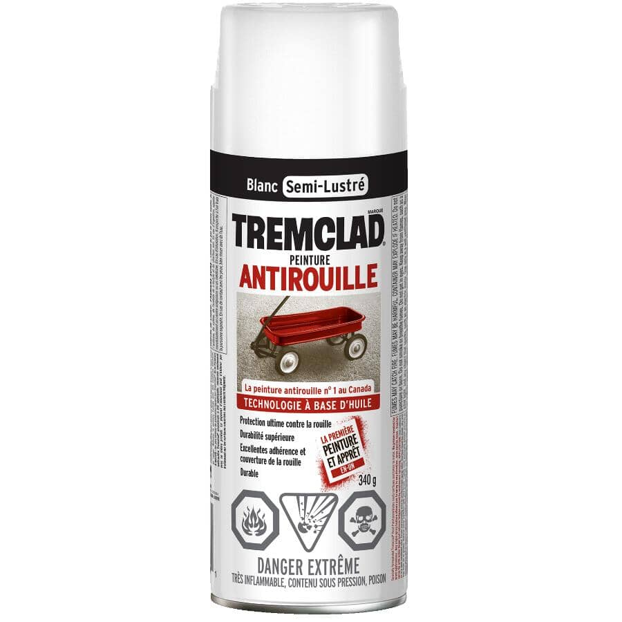 Rust Spray Paint - Semi-Gloss White, 340 g