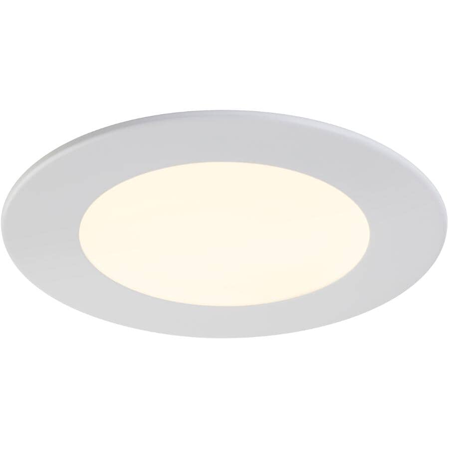 ThinLED Basic 4" Recessed LED Pot Light with CCT Switch - White, 9W, 4 Pack