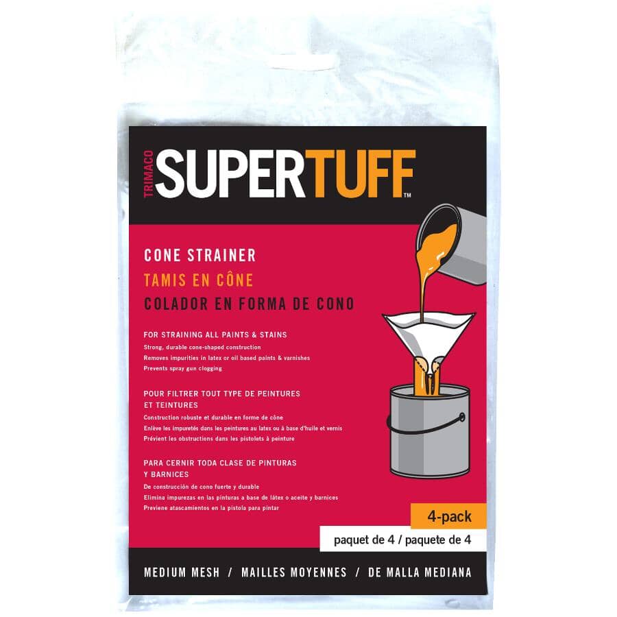 Paint Strainers - 4 Pack