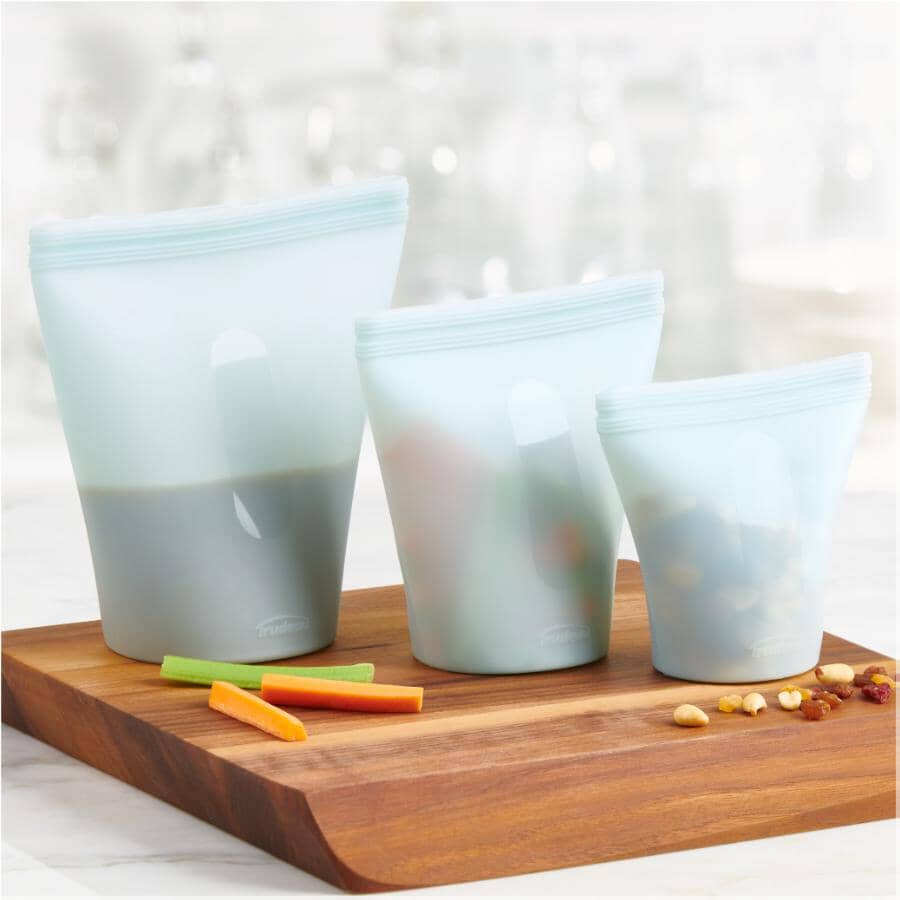 Reusable Stand Storage Bags - 3 Pack