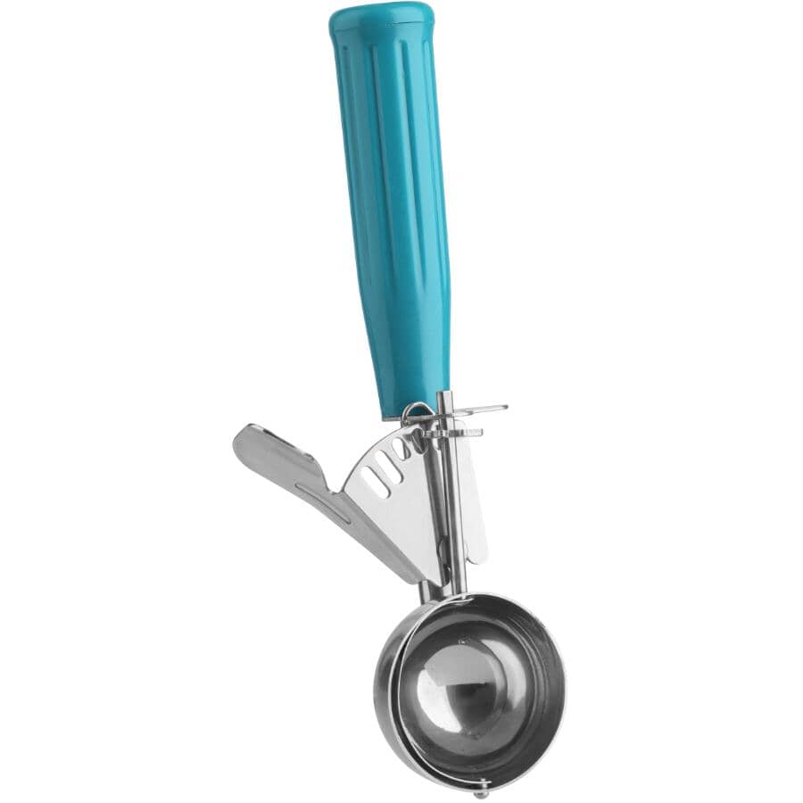 Stainless Steel Ice Cream Scoop with Trigger - 2" Diameter