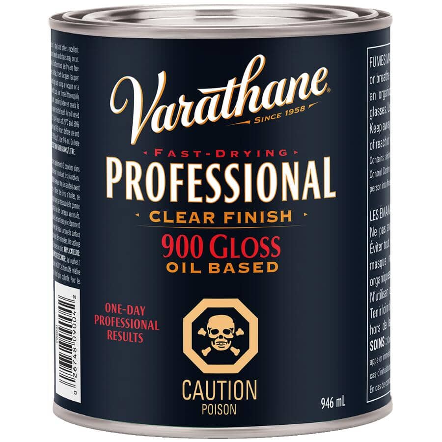Fast Dry Professional Finish - Clear Gloss, 946 ml