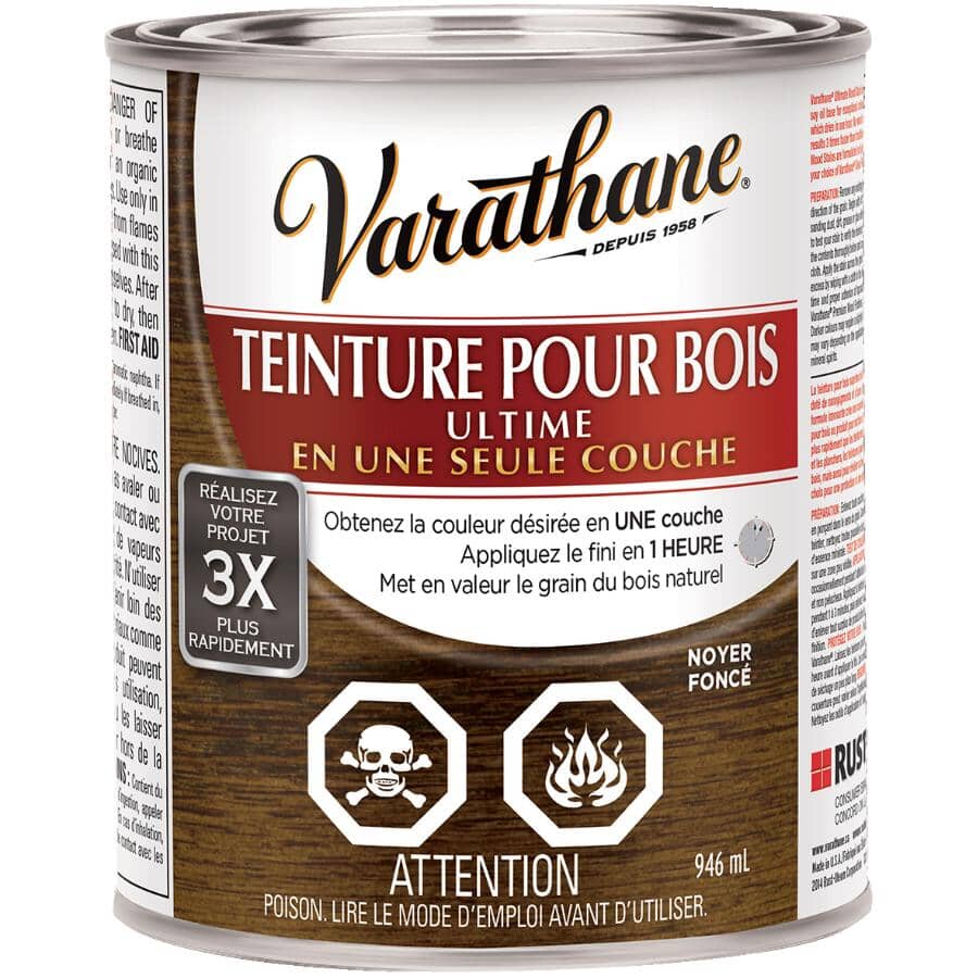 Ultimate Wood Stain - Dark Walnut, 946 ml