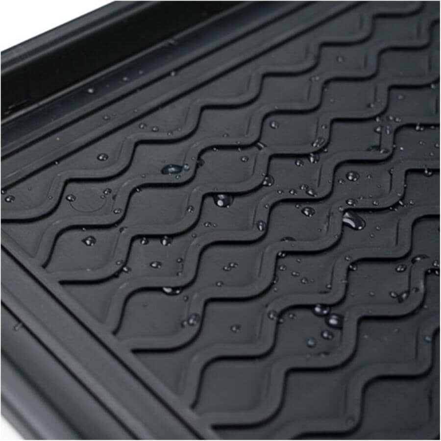 Black Boot Tray - 15" x 30"