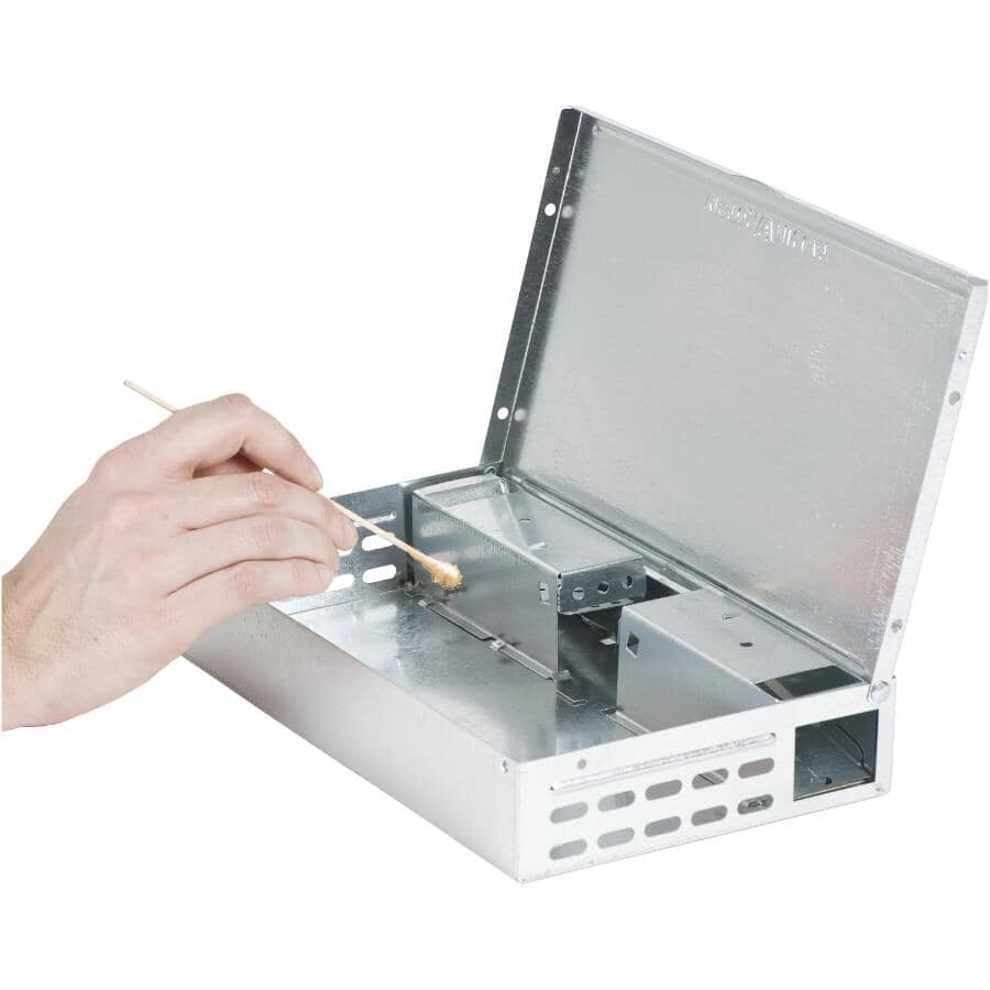 TIN CAT Live Catch Mouse Trap