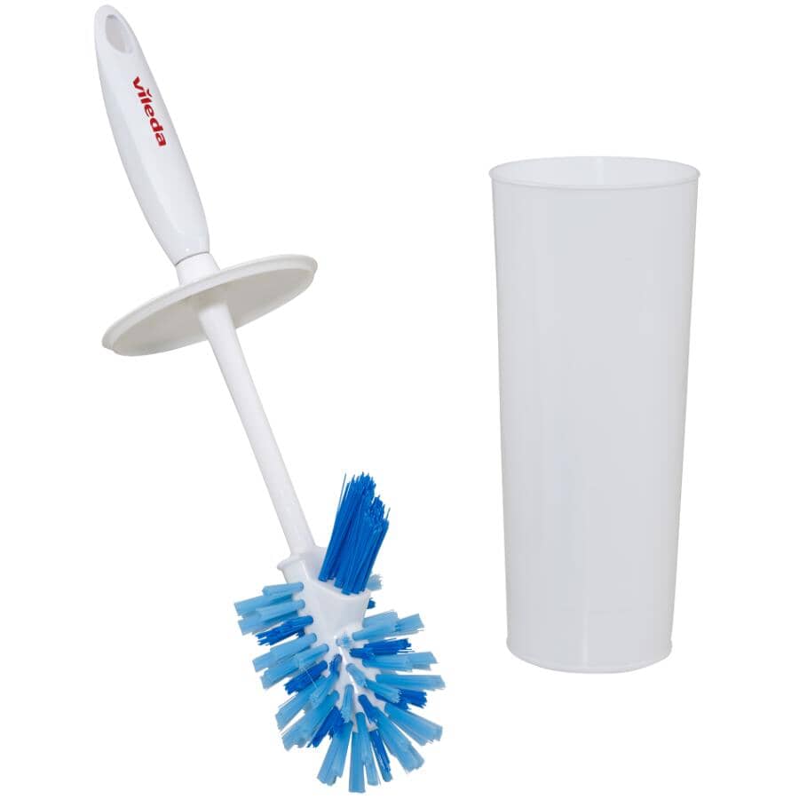 Toilet Brush Set with Closed Caddy