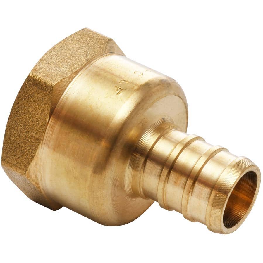 1/2" PEX x 1/2" FPT Brass Adapter