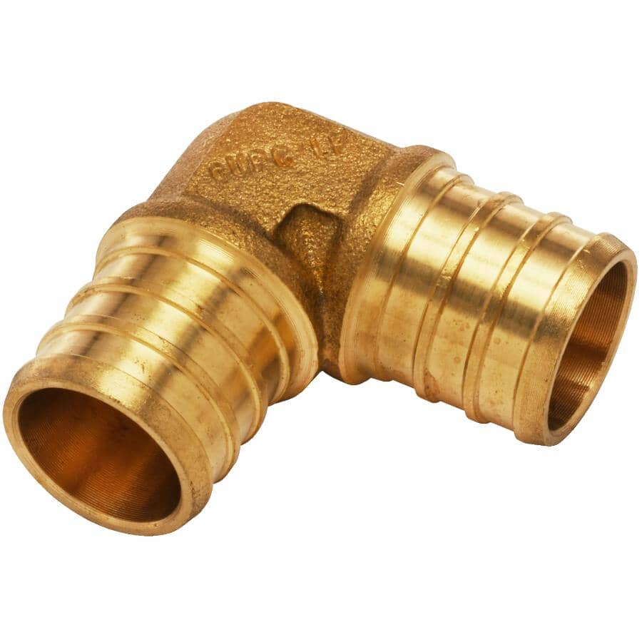 3/4" PEX Brass 90 Degree Elbow