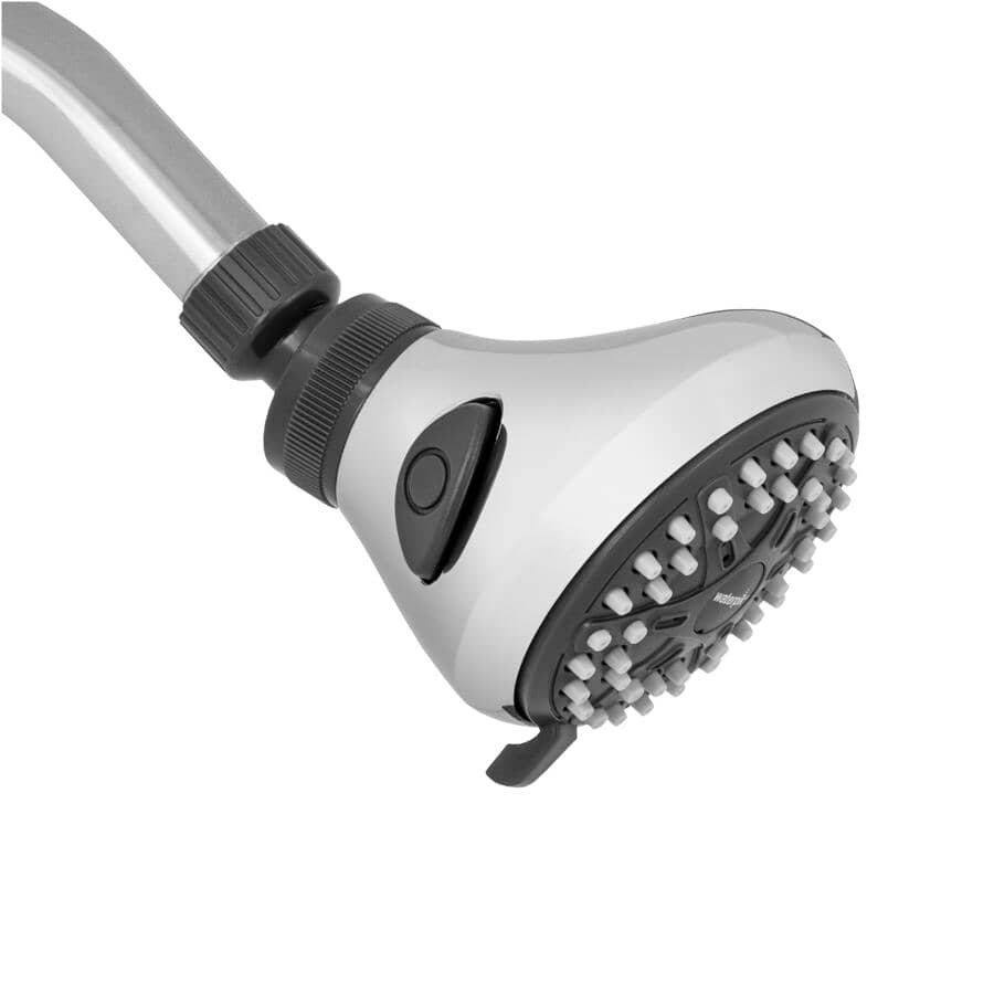 EcoFlow 4 Setting Wall Mount Showerhead - Chrome