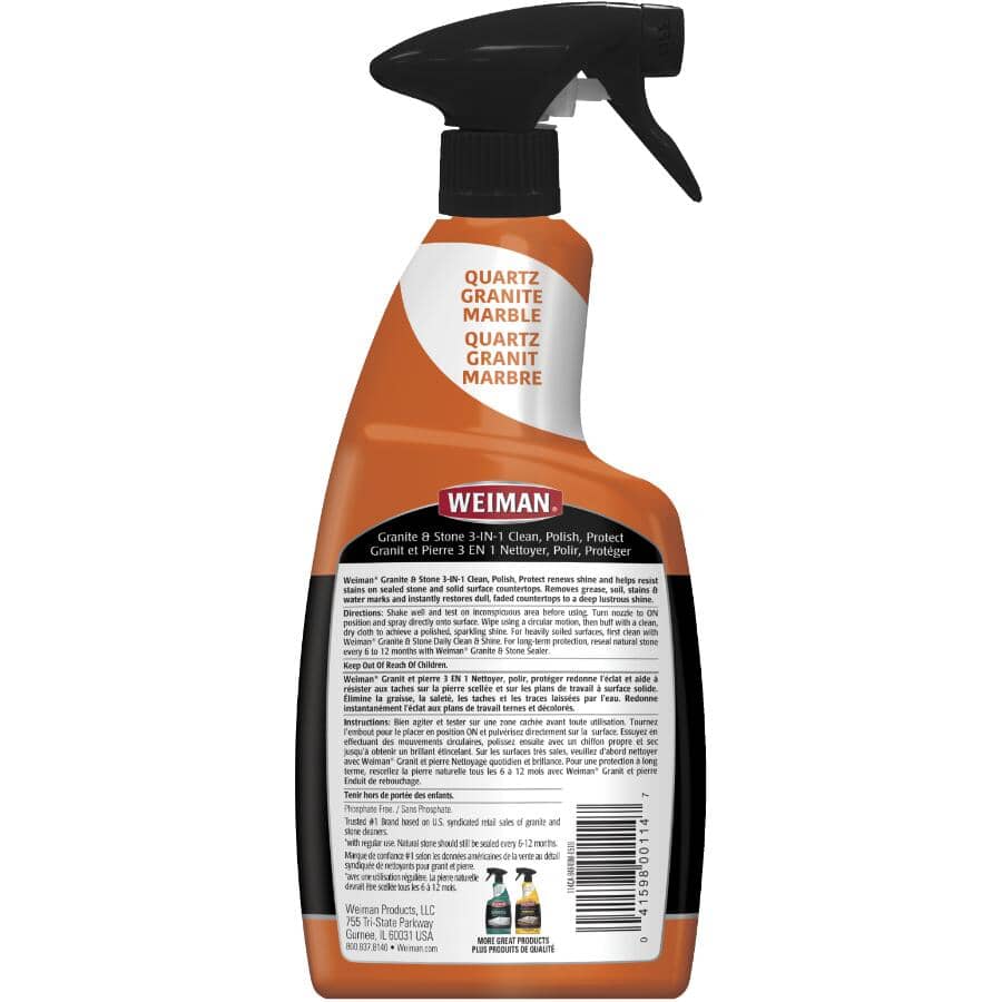 Granite & Stone Countertop Cleaner & Polish - 710 ml
