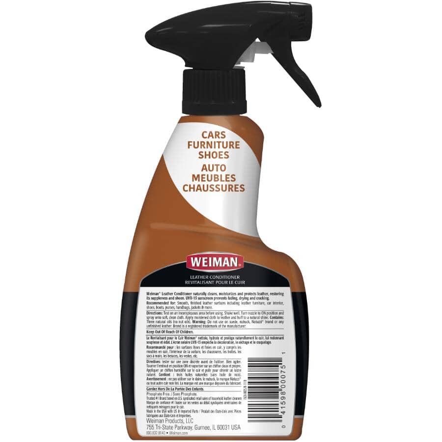 Leather Cleaner & Conditioner Trigger Spray - 355 ml