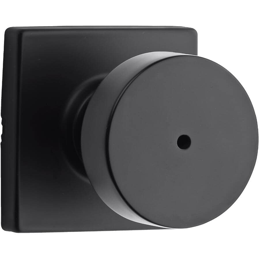 Cambie Privacy Door Knobset - Matte Black