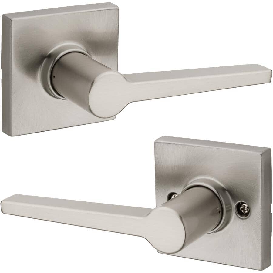 Daylon Safelock Passage Door Leverset - Satin Nickel