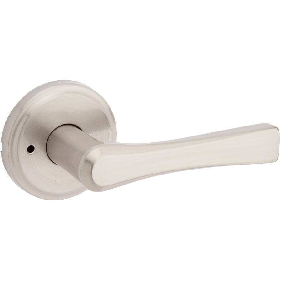 Katella Privacy Door Leverset - Satin Nickel
