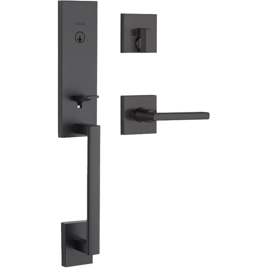 Vancouver / Halifax Entrance Gripset - Matte Black + SmartKey Technology