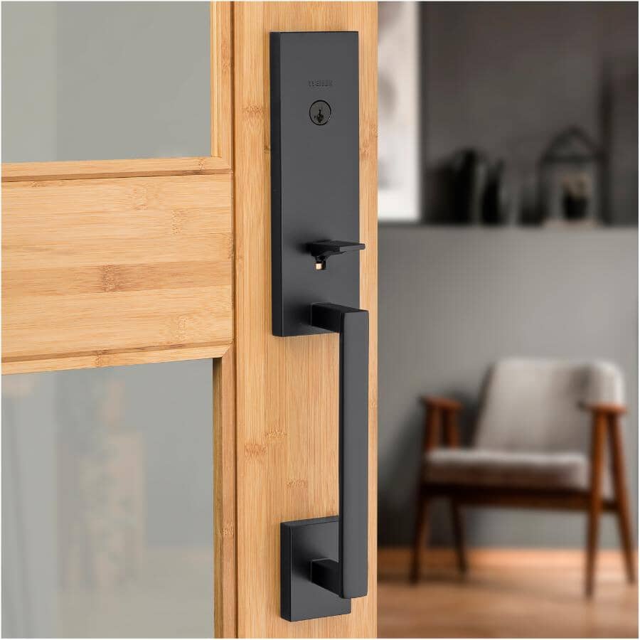 Vancouver / Halifax Entrance Gripset - Matte Black + SmartKey Technology