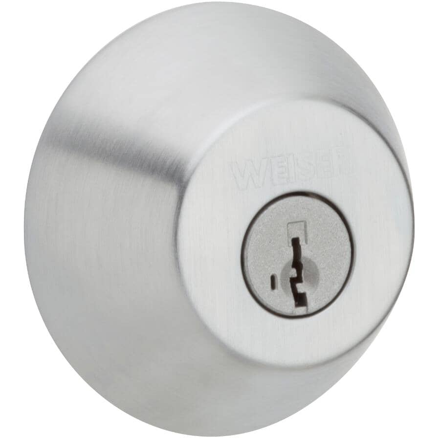 Welcome Home Smart Key Deadbolt Lock - Single Cylinder + Satin Chrome