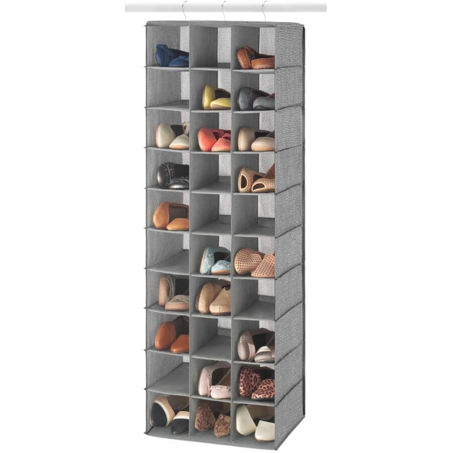 30 Pocket Hanging Storage Shoe Bag